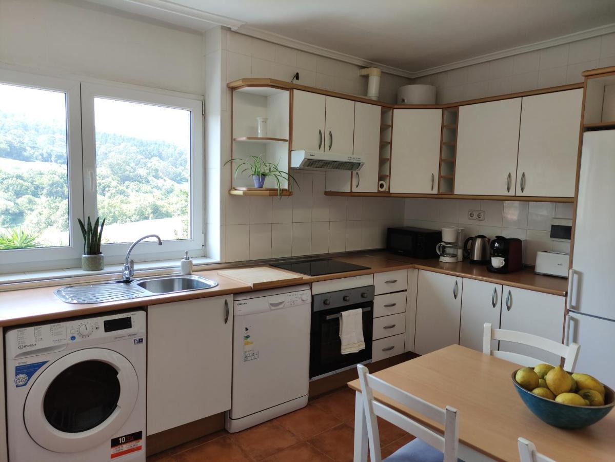 Apartamento Itsasoa Barrika Bagian luar foto